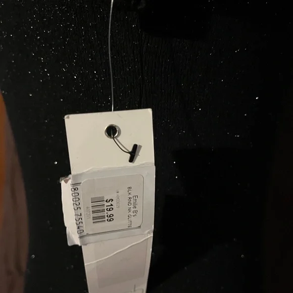 Kersh Black Speckled Short Sleeve Tee - Picture 4 of 4